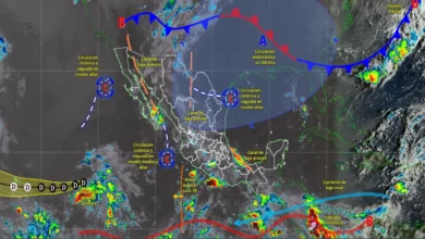 lluvias muy fuertes azotan ocho estados de méxico