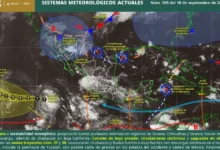 pronóstico del clima en méxico lluvias intensas y temperaturas superiores a 45 °c