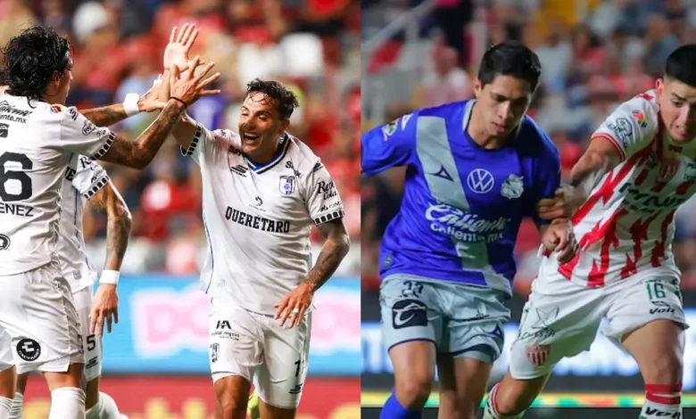 Puebla vence a Necaxa con gol agónico y Tijuana cae ante Querétaro en la Liga MX (Foto Imago7 y Mexsport)