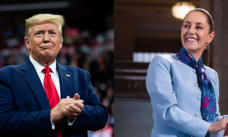 trump destaca estrategia de sheinbaum contra el crimen organizado