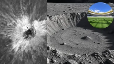 ¡Un impacto brutal en la Luna! Descubren gigante cráter recién formado del tamaño de dos canchas de futbol