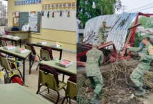 Suspenden clases en Veracruz, en marcha operativo en zona norte (Fotos de internet)