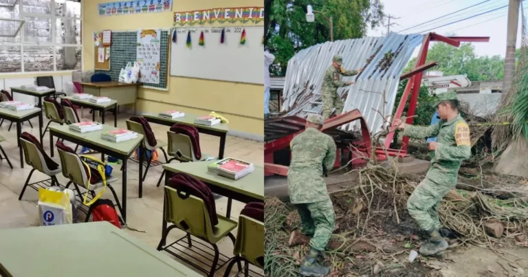 Suspenden clases en Veracruz, en marcha operativo en zona norte (Fotos de internet)