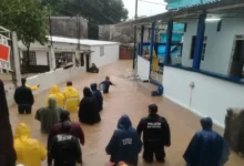 Evacuaciones en el sur de Veracruz por aumento del río Uxpanapa (Foto de internet)