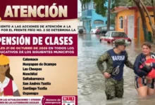 Continúa suspensión de clases en Veracruz por efectos de frente frío 2 (Fotos de internet)