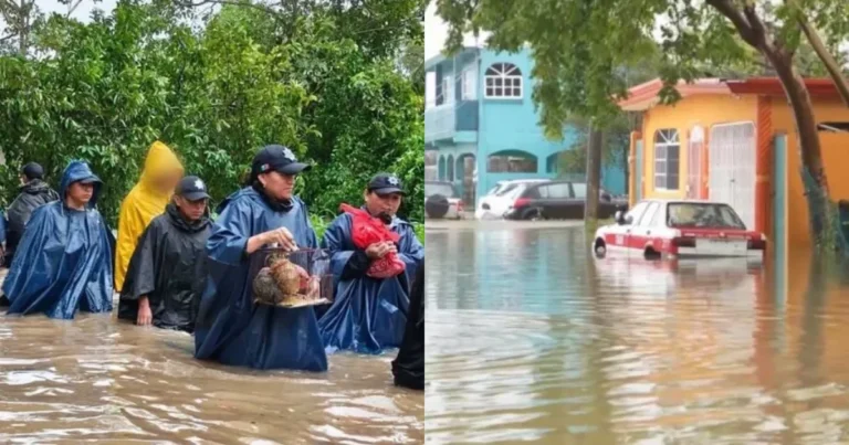 Inundaciones en Veracruz dejan 11 personas fallecidas (Fotos de internet)