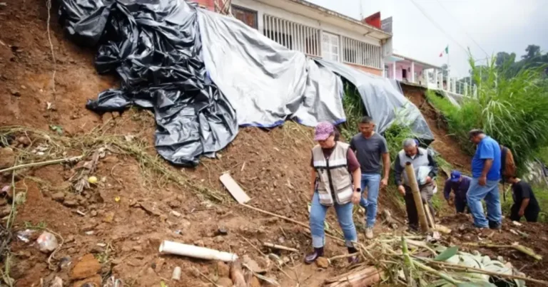 lluvias en veracruz dejan un muerto y daños