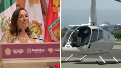 veracruz busca autorización para vender helicóptero oficial adquirido en 2016