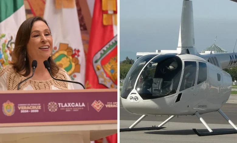 veracruz busca autorización para vender helicóptero oficial adquirido en 2016