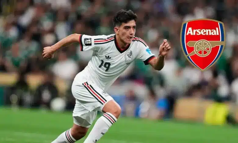 arsenal apresura fichaje de gilberto mora, campeón de la premier league lo quiere