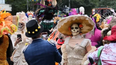 catrinas toman reforma por día de muertos