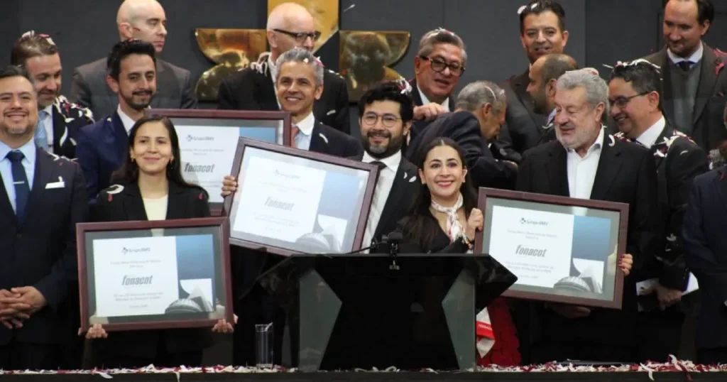 Celebra Fonacot 20 años como emisor de bonos en el Mercado de Valores de México