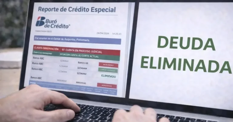Deudas en el Buró de Crédito cuándo se eliminan y qué debes saber