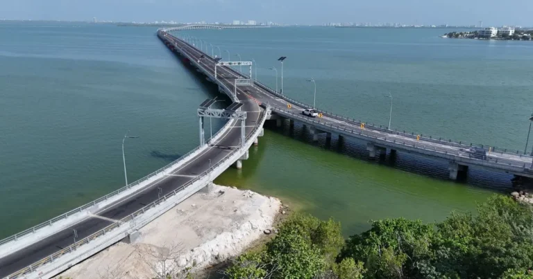 distribuidor vial kukulcán en cancún registra 74 de avance