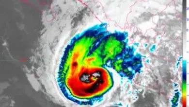 Huracán Trudy avanza como categoría 2, lluvias fuertes en varios estados (Imagen de Conagua)