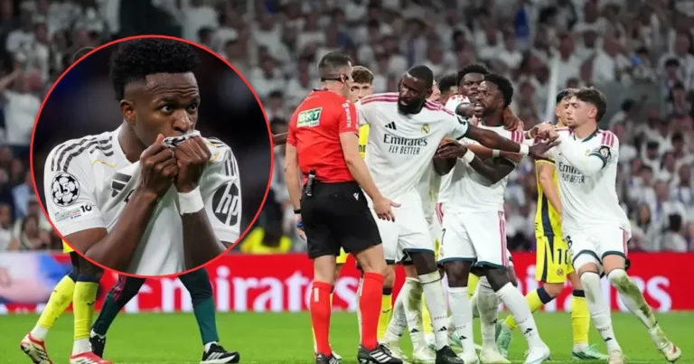 Vinícius expulsado ante Villarreal, "polémica actitud" pone en riesgo el Clásico (Fotos de internet)