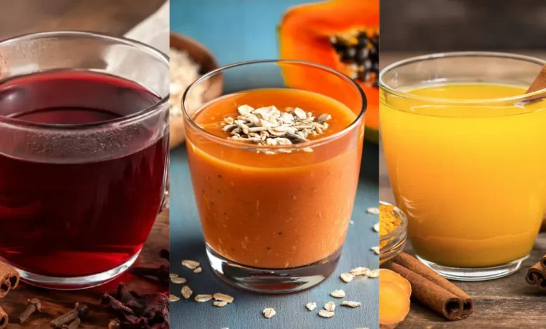 Tres recetas fáciles para bajar la inflamación del vientre (Fotos de internet)
