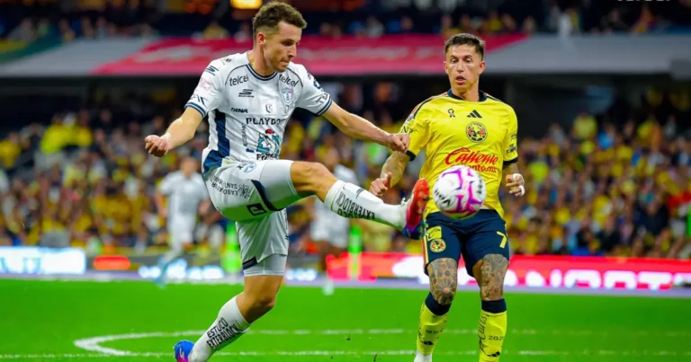 Pachuca gana 2-1 al América, jugadas clave aprovechadas por los tuzos (Foto de Telcel y redes sociales)