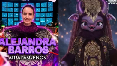 Alejandra Barros es Atrapasueños en ¿Quién es la Máscara? (Fotos de redes sociales)