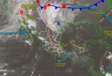 Pronóstico del clima: llegada del nuevo frente frío núm. 4 (Imagen de Conagua)