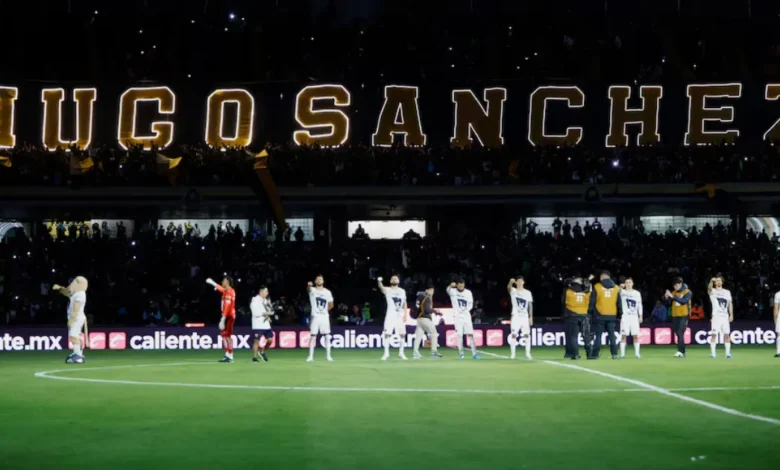pumas empata 1 1 con tigres y amarga el homenaje a hugo sánchez en cu